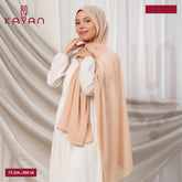 Long Plain Chiffon - Light Salmon